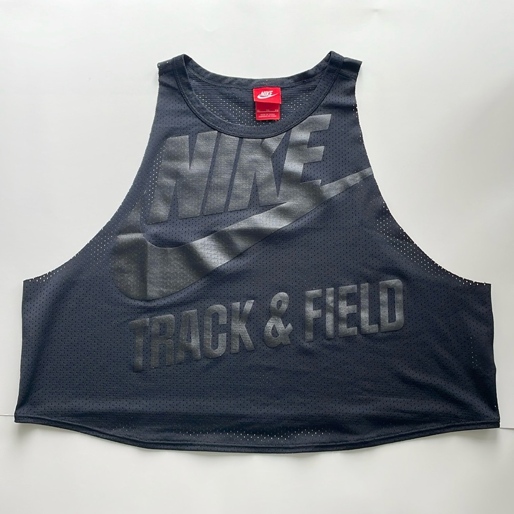 Nike Mesh Track & Field Crop Top New without Tag  Size X-Large